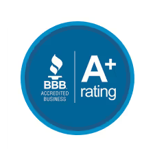 Better Business Bureau Accredited Business, A+ rating