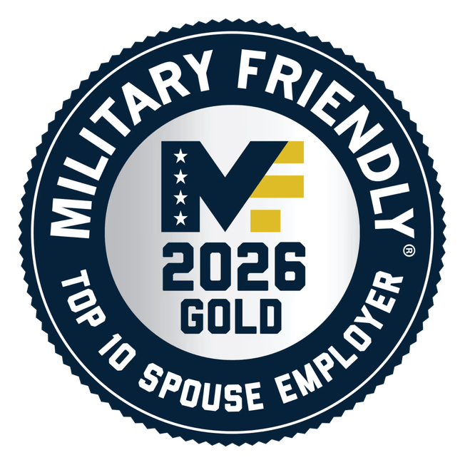 Military Friendly Top 10 Military Spouse Employer, 2026